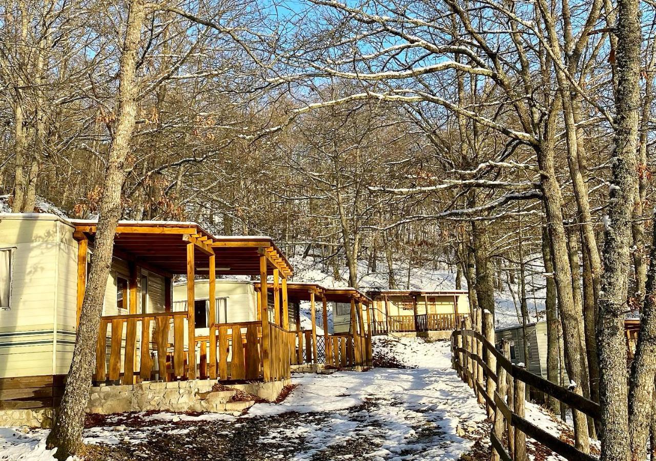 Camping Village la Verna Chiusi della Verna Exteriör bild